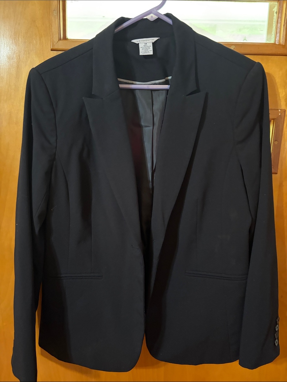 Liz Claiborne Black Women’s Blazer